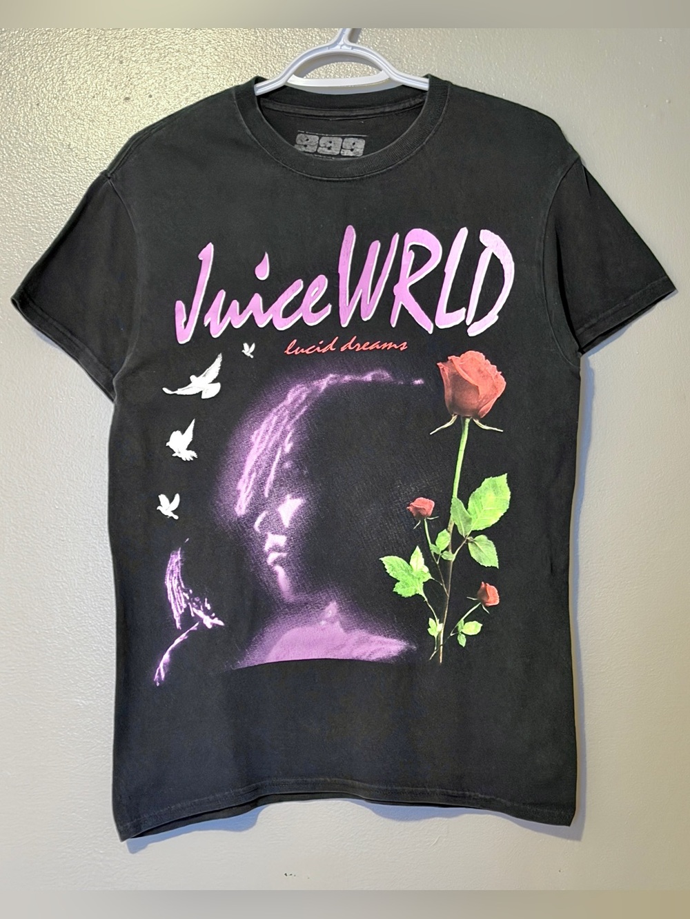 Juice Wrld black lucid dreams tee Size S